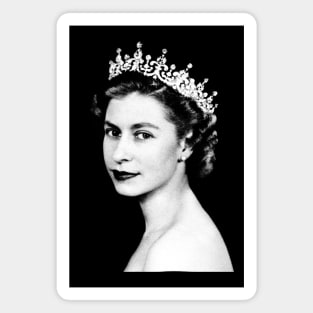 Queen Elizabeth II /// Tribute Magnet